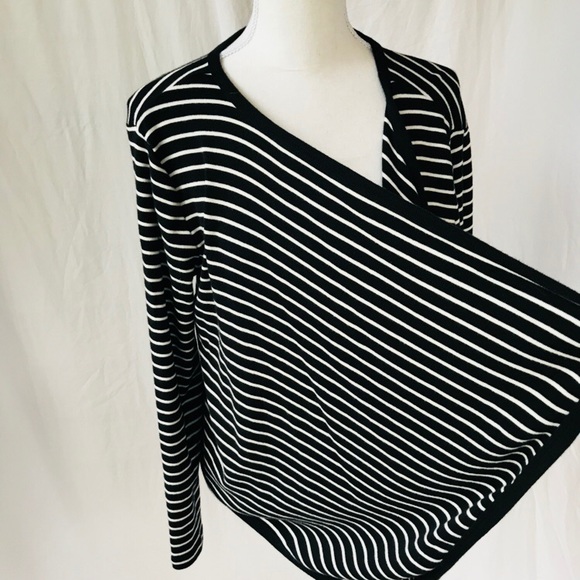 Talbots Drape Front Sweater - Picture 4 of 5